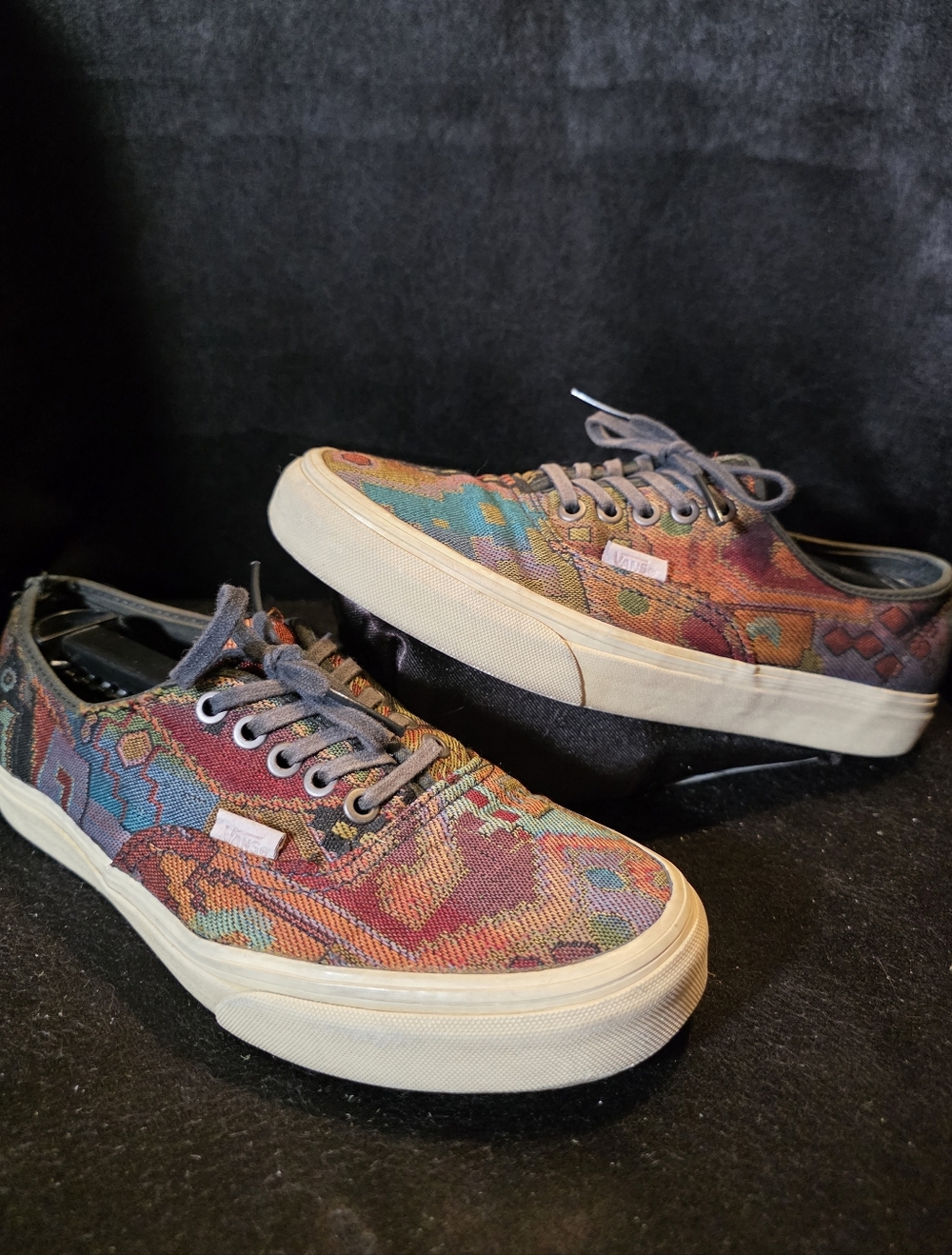 Vans Multicolor Woven Canvas Mens Size 8/ Womens Size 9.5